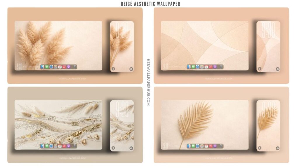 Beige Aesthetic Wallpaper for PC & iPhone