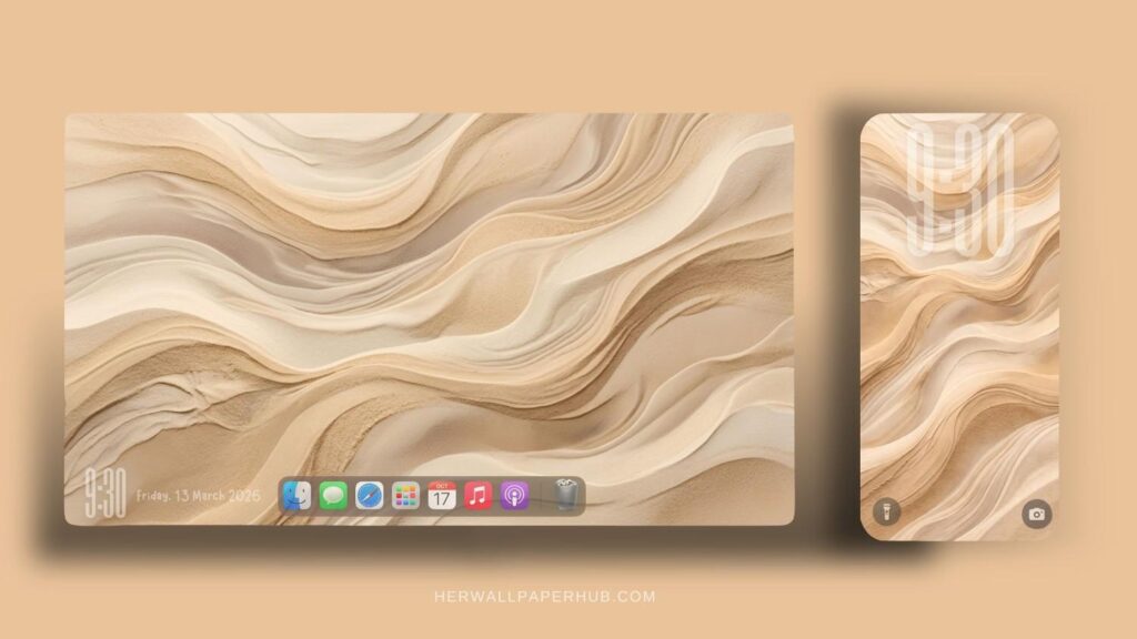 Beige Aesthetic Wallpaper