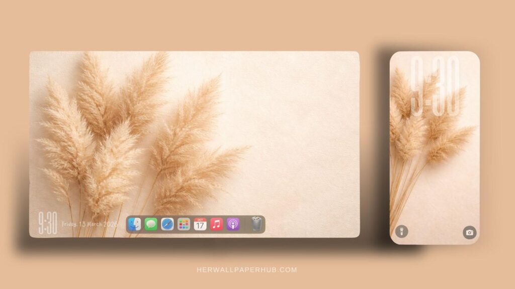Beige Aesthetic Wallpaper