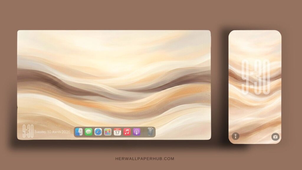 Brown Aesthetic Wallpaper