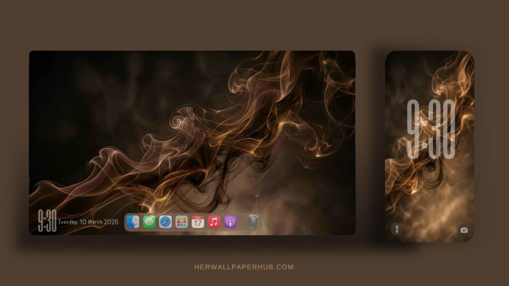 Brown Aesthetic Wallpaper