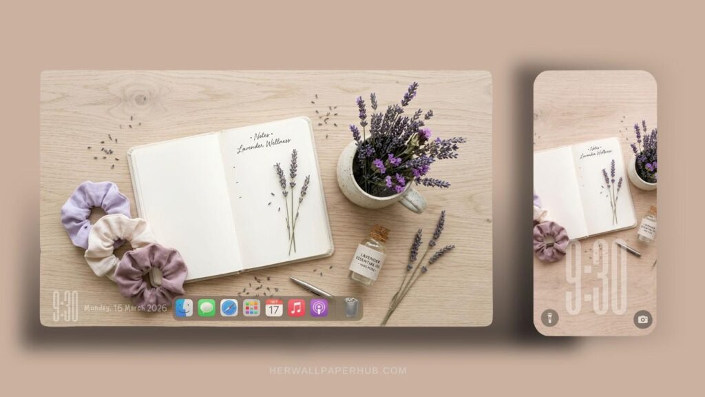 Lavender Aesthetic Wallpaper 