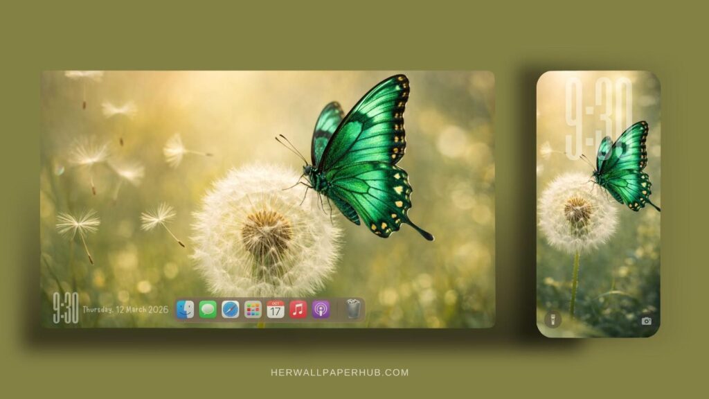 Sage Green Aesthetic Wallpaper