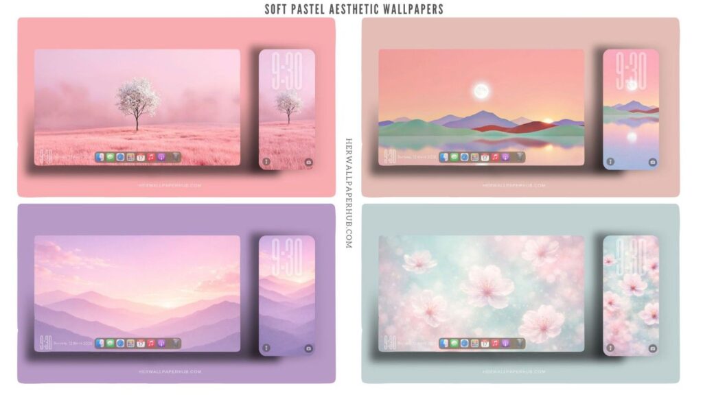 Soft Pastel Aesthetic Wallpapers