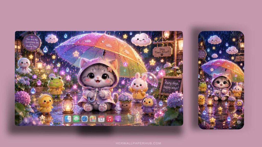 Kawaii Cat Wallpaper