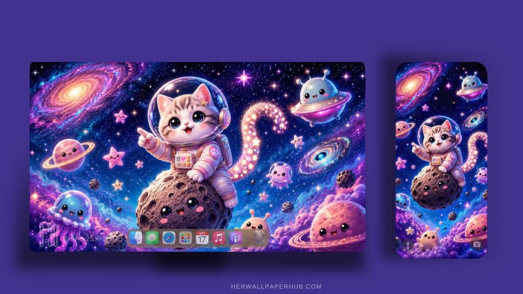 Kawaii Cat Wallpaper