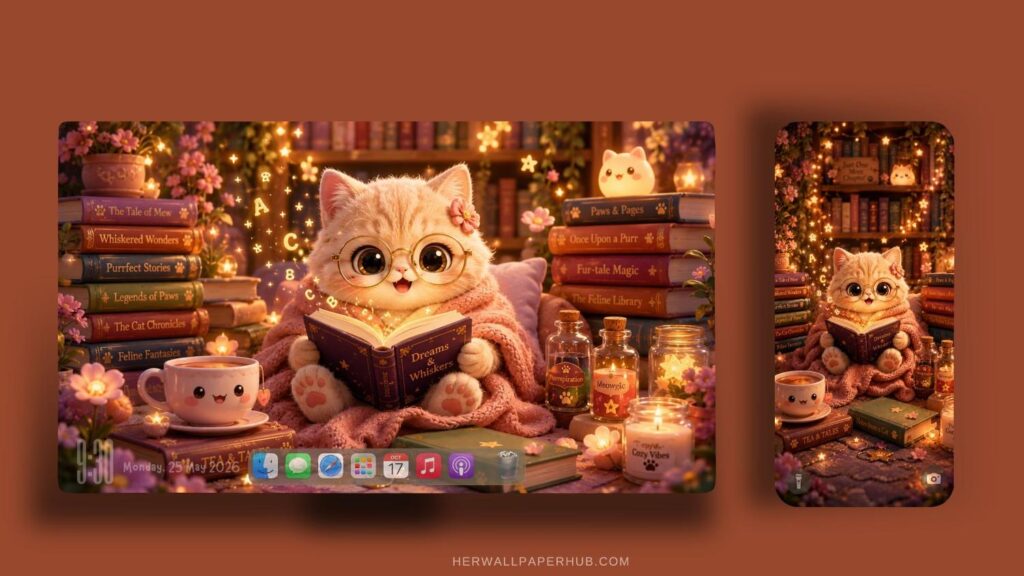 Kawaii Cat Wallpaper
