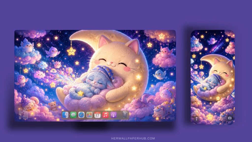 Kawaii Cat Wallpaper