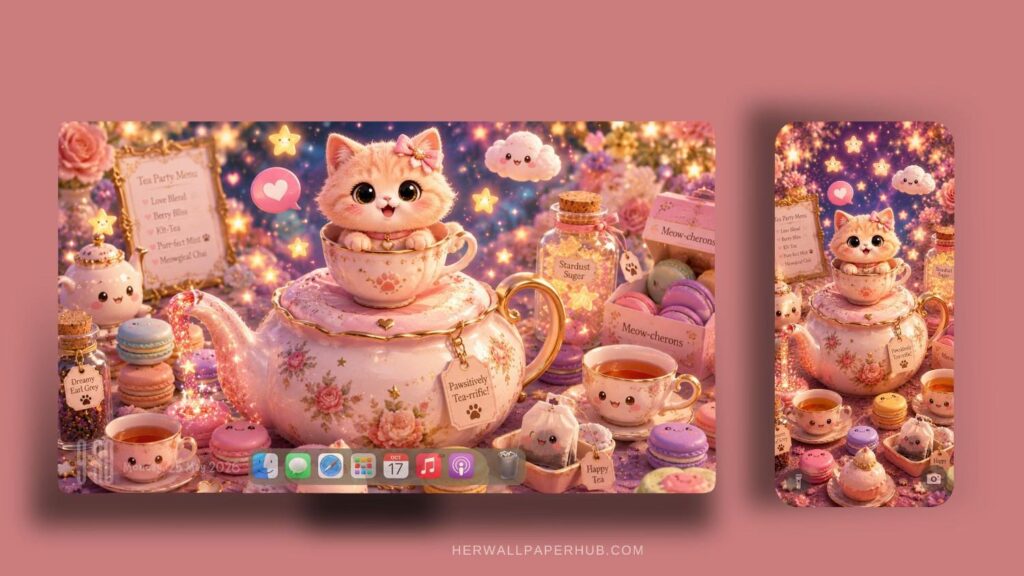 Kawaii Cat Wallpaper