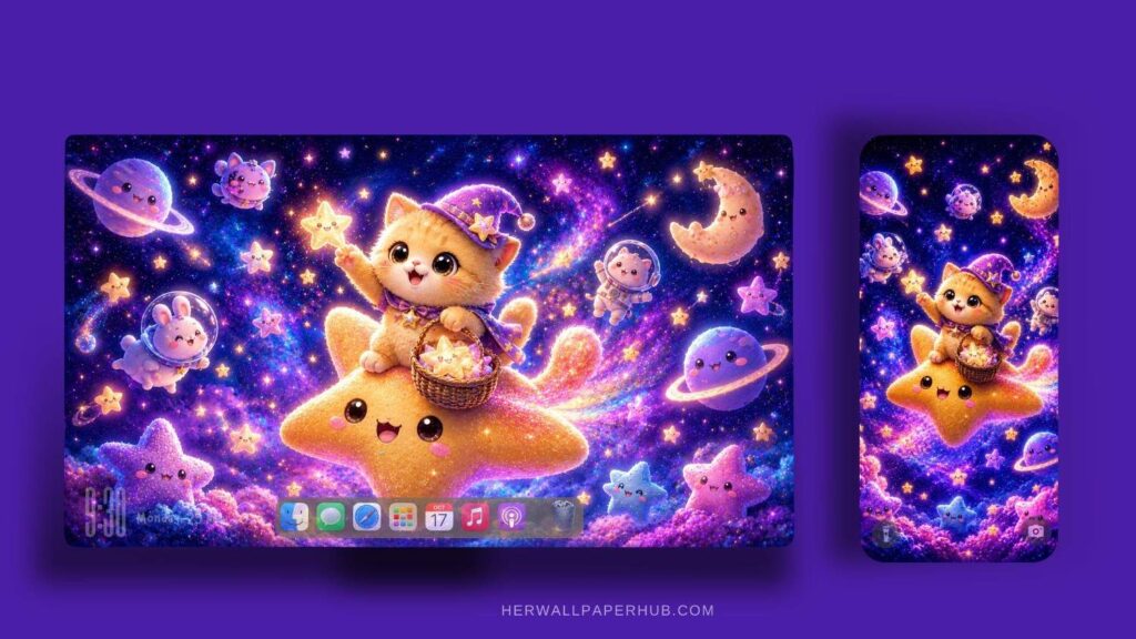 Kawaii Cat Wallpaper