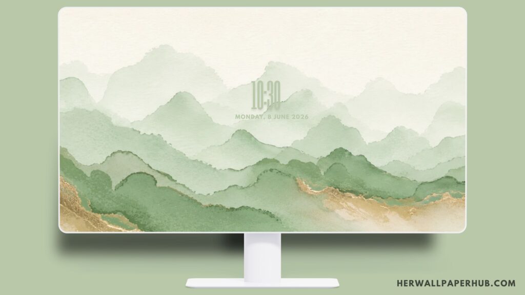 Aesthetic Watercolor Wallpaper