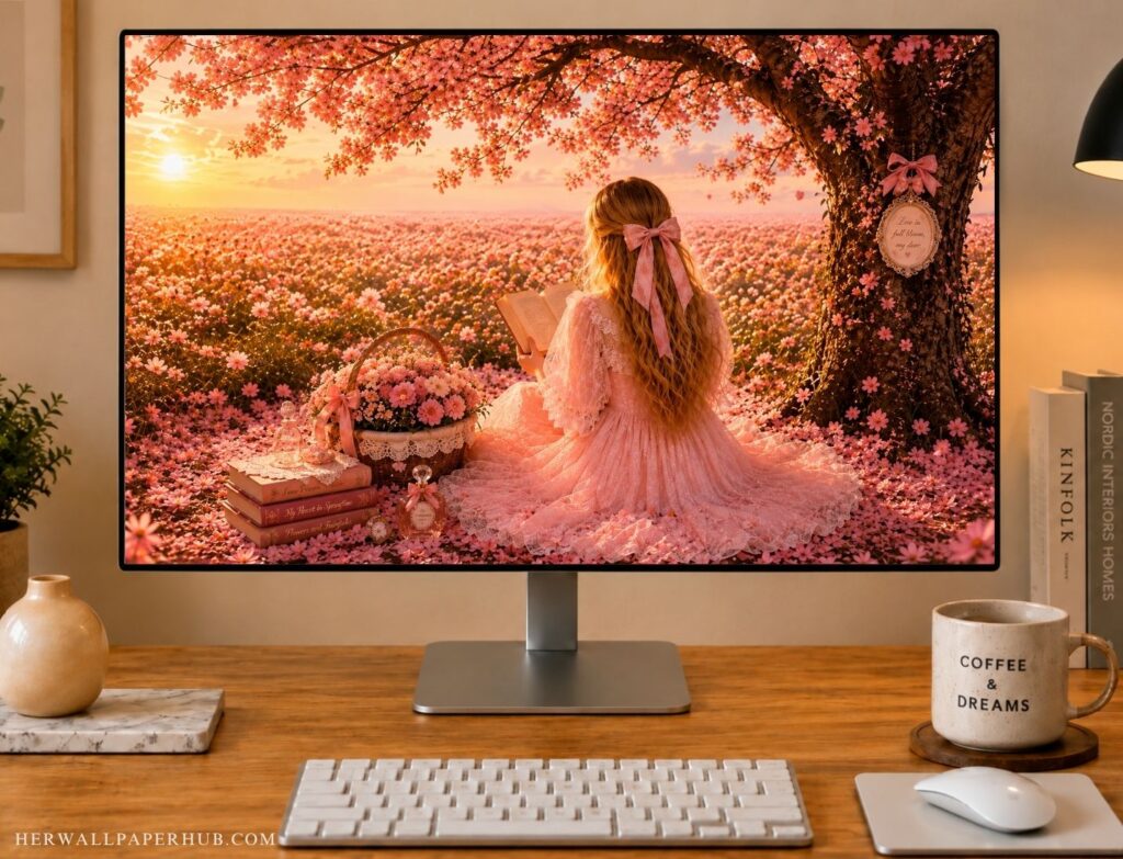 Pink Coquette Aesthetic Wallpaper
