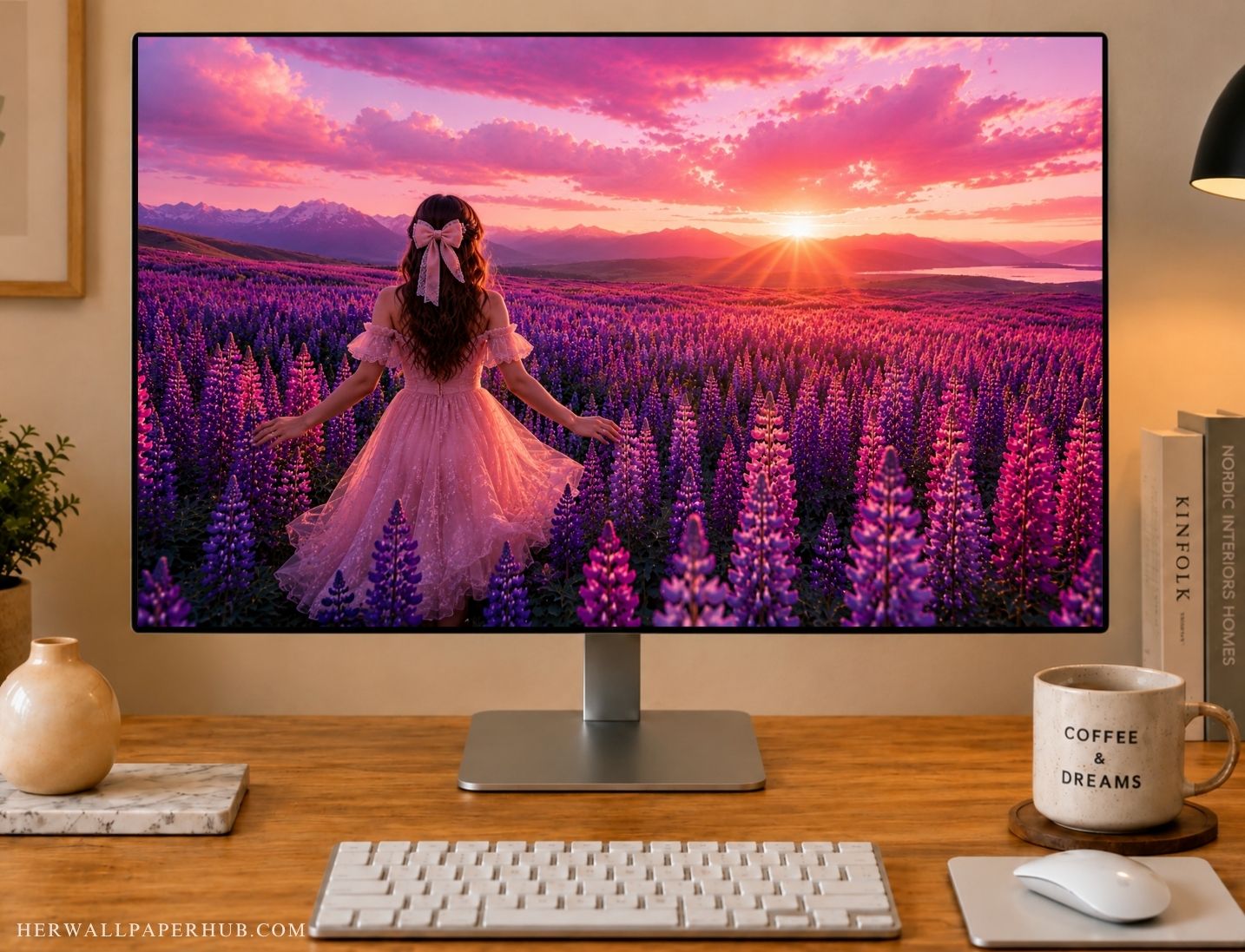 Lupine Wallpaper