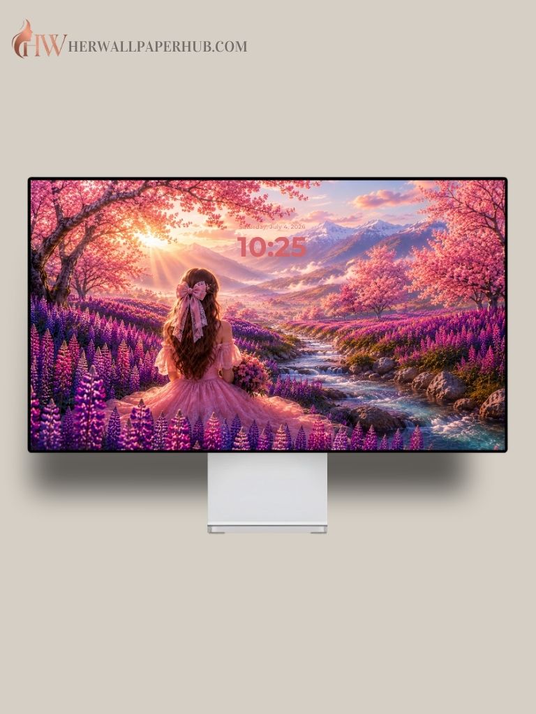 Lupine Wallpaper
