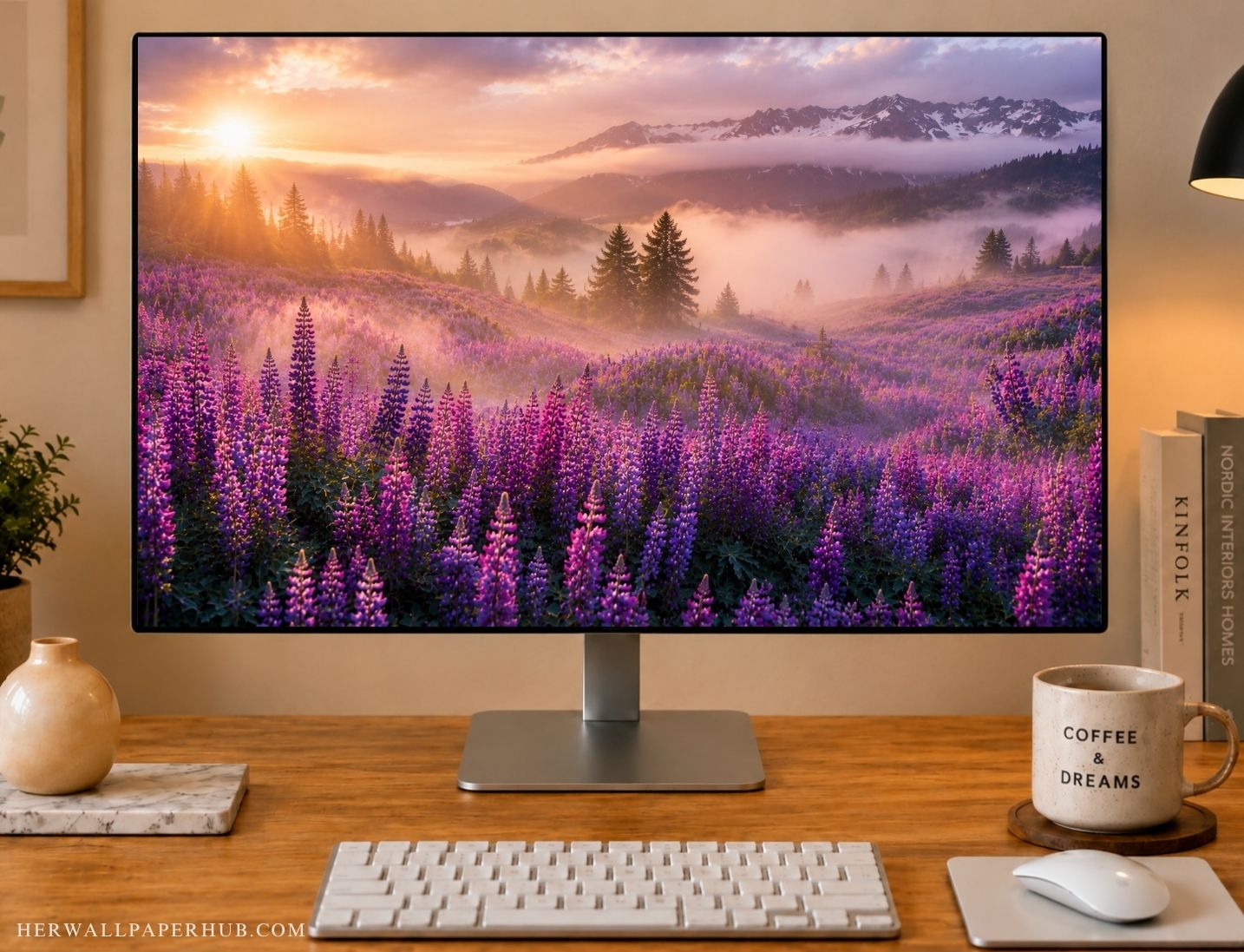 Lupine Wallpaper